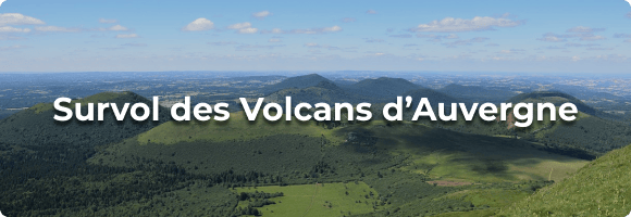 Survol des Volcans d'Auvergne